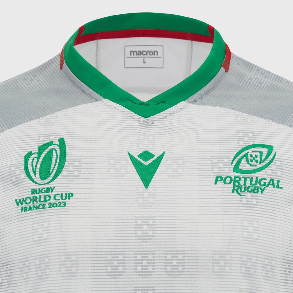 Macron Portugal Rugby World Cup 2023 Away Replica Shirt - Rugbystuff.com