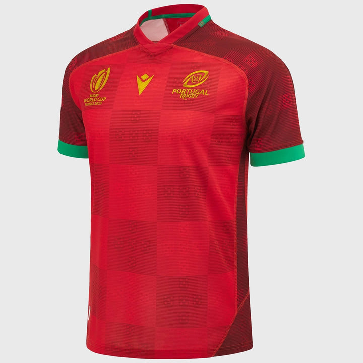 Macron Portugal Rugby World Cup 2023 Home Replica Shirt - Rugbystuff.com