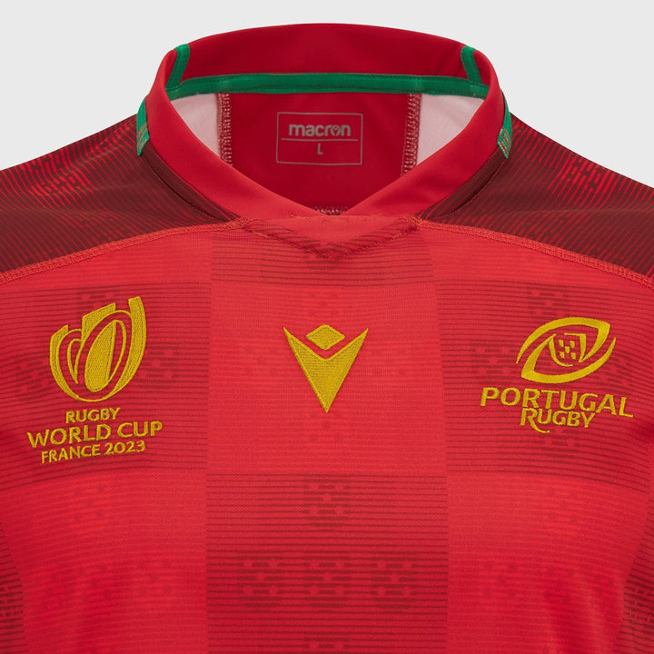 Macron Portugal Rugby World Cup 2023 Home Replica Shirt - Rugbystuff.com