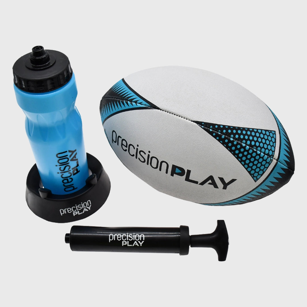 Precision PLAY Rugby Ball Training Set - Rugbystuff.com