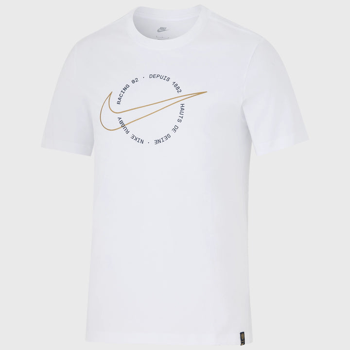 Nike Racing 92 Graphic Tee White - Rugbystuff.com