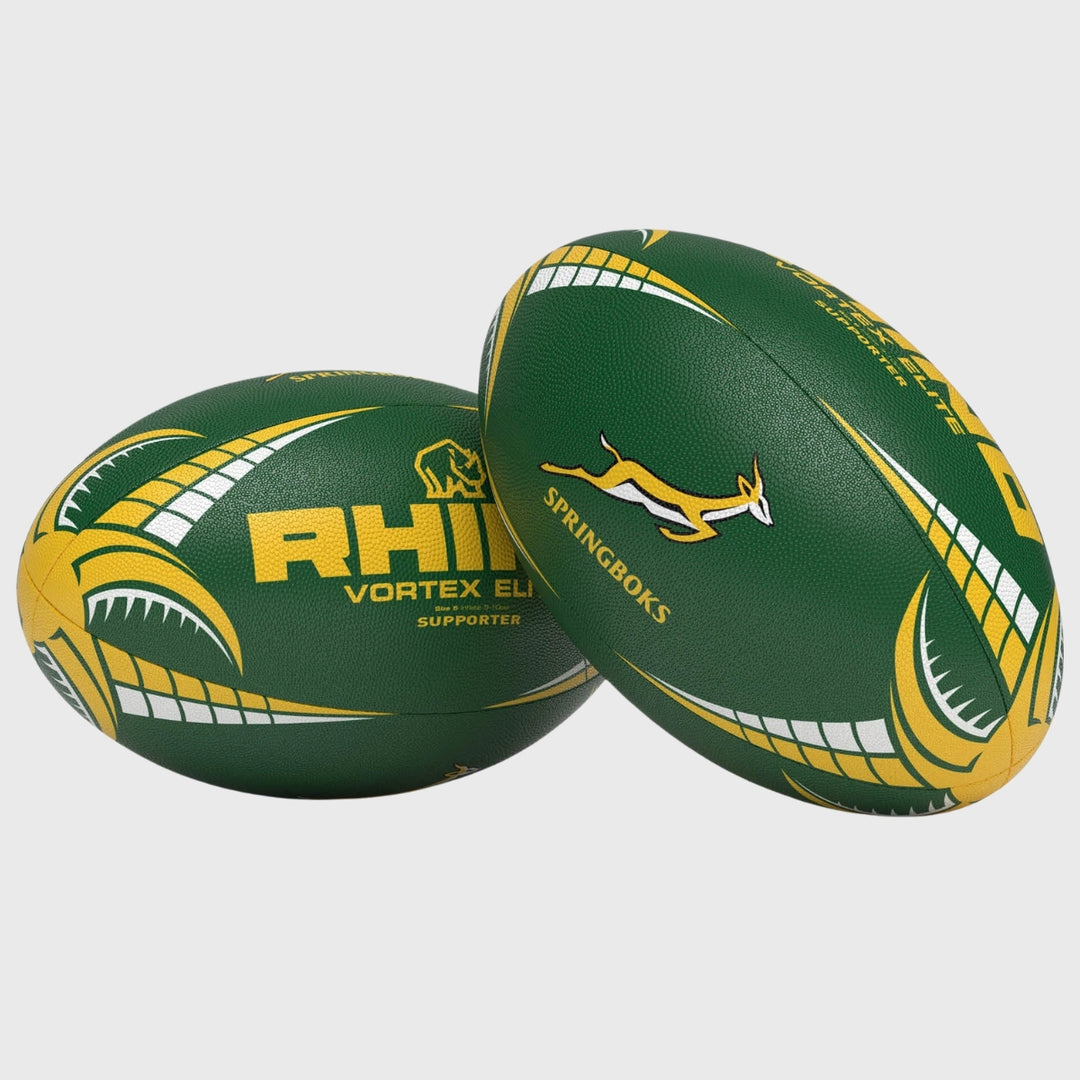 Rhino Springboks Supporters Rugby Ball - Rugbystuff.com