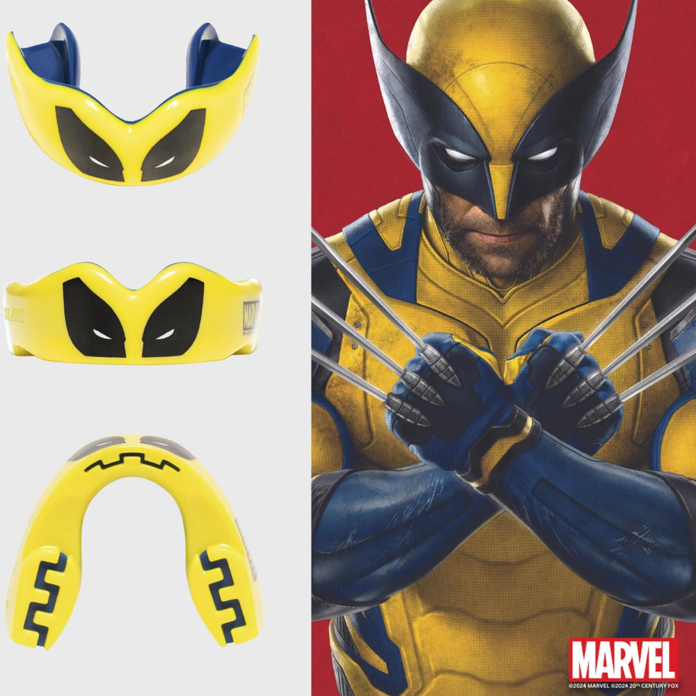 Safejawz Marvel Wolverine Mouthguard - Rugbystuff.com
