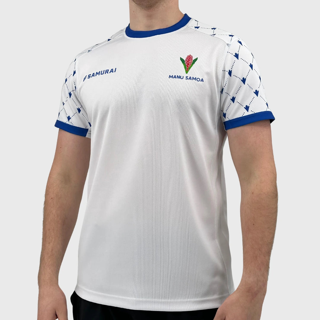 Samurai Samoa Men's Away Premium Replica Rugby Shirt 2024/25 - Rugbystuff.com