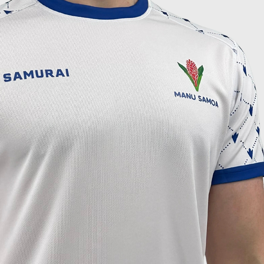 Samurai Samoa Men's Away Premium Replica Rugby Shirt 2024/25 - Rugbystuff.com