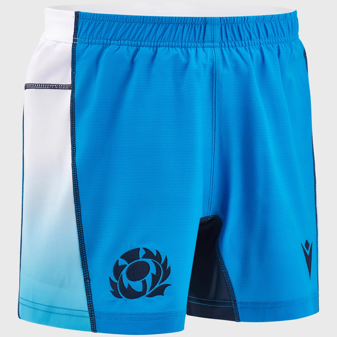 Macron Scotland Men's Away Rugby Shorts 2024/25 - Rugbystuff.com