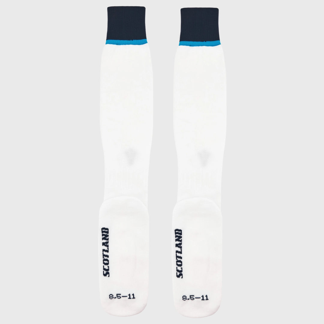 Macron Scotland Kid's Away Rugby Socks 2024/25 - Rugbystuff.com