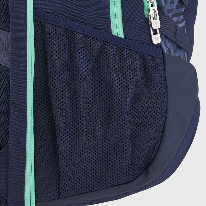 Macron Scotland Rugby 35 Litre Backpack Navy/Green - Rugbystuff.com