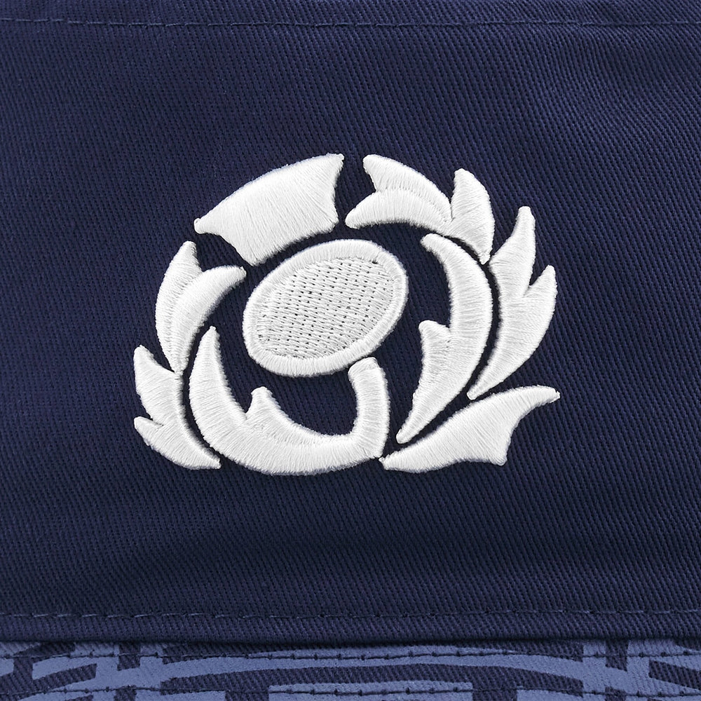 Macron Scotland Rugby Bucket Hat Navy/Green - Rugbystuff.com