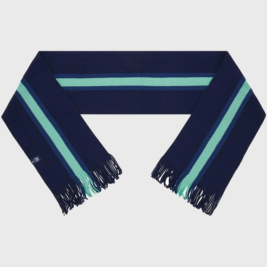 Macron Scotland Rugby Business Scarf Navy/Green - Rugbystuff.com