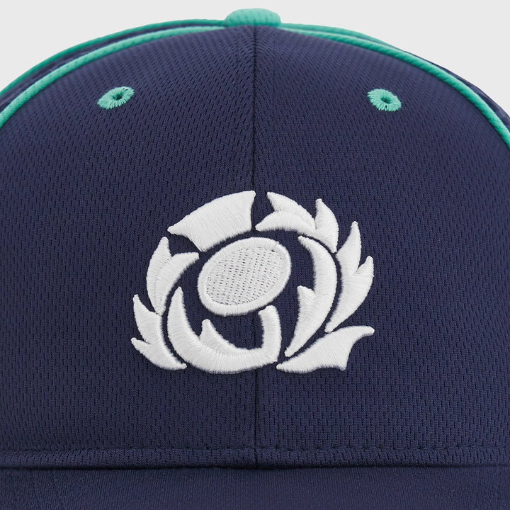 Macron Scotland Rugby Baseball Cap Navy/Green - Rugbystuff.com