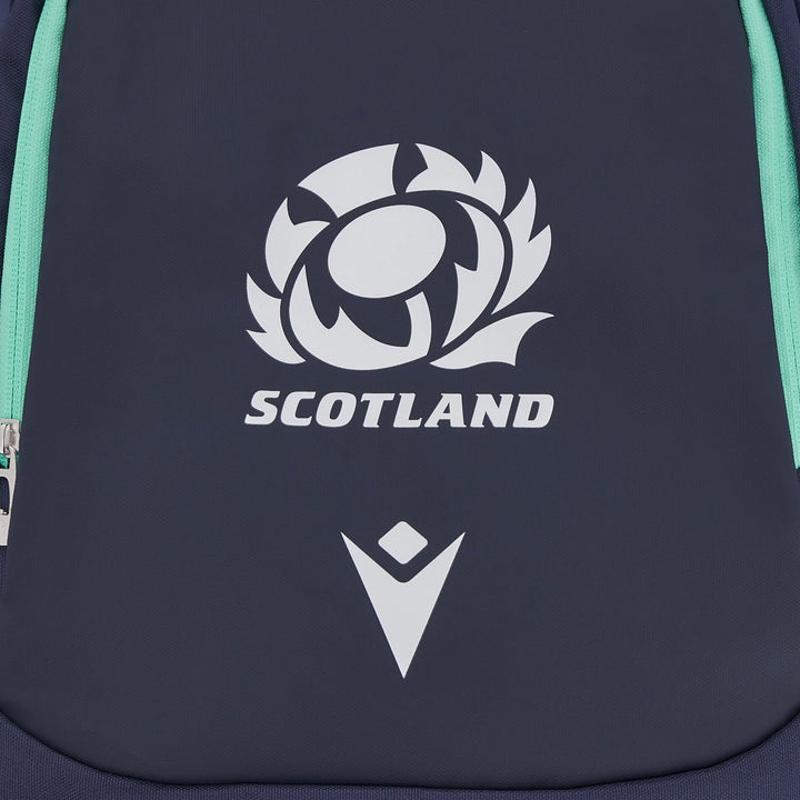 Macron Scotland Rugby Gym Sack Navy/Green - Rugbystuff.com