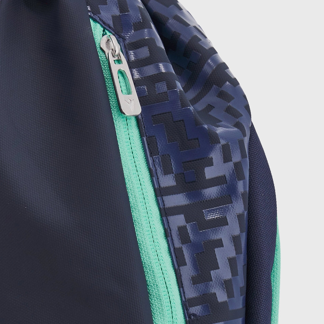 Macron Scotland Rugby Gym Sack Navy/Green - Rugbystuff.com