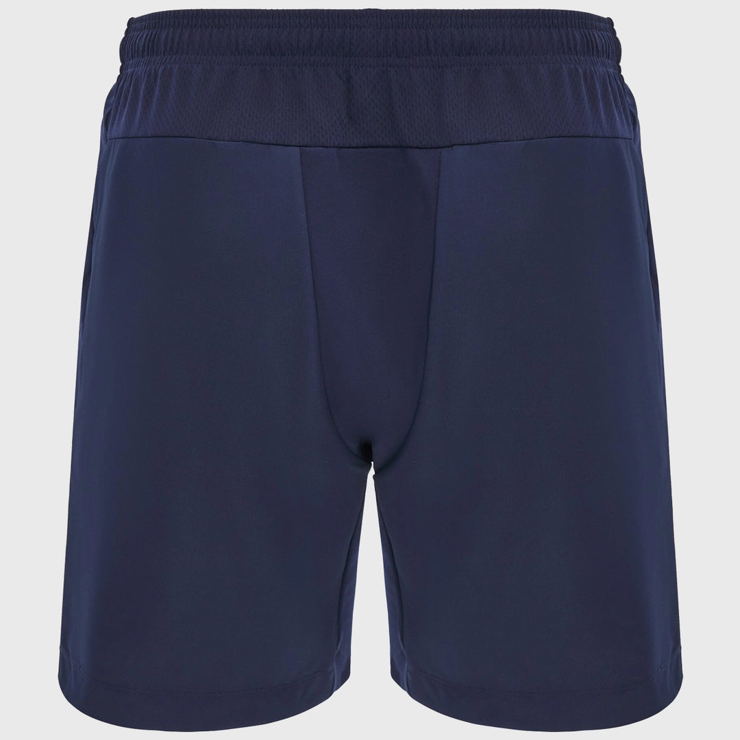 Macron Scotland Rugby Kid's Bermuda Gym Shorts Navy - Rugbystuff.com