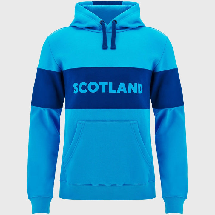 Macron Scotland Rugby Leisure Hoody Sky - Rugbystuff.com