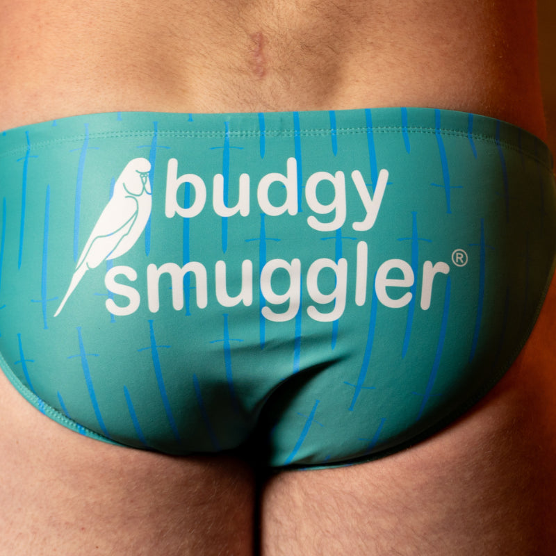 Budgy Smuggler Scotland Rugby Teal Claymore - Rugbystuff.com