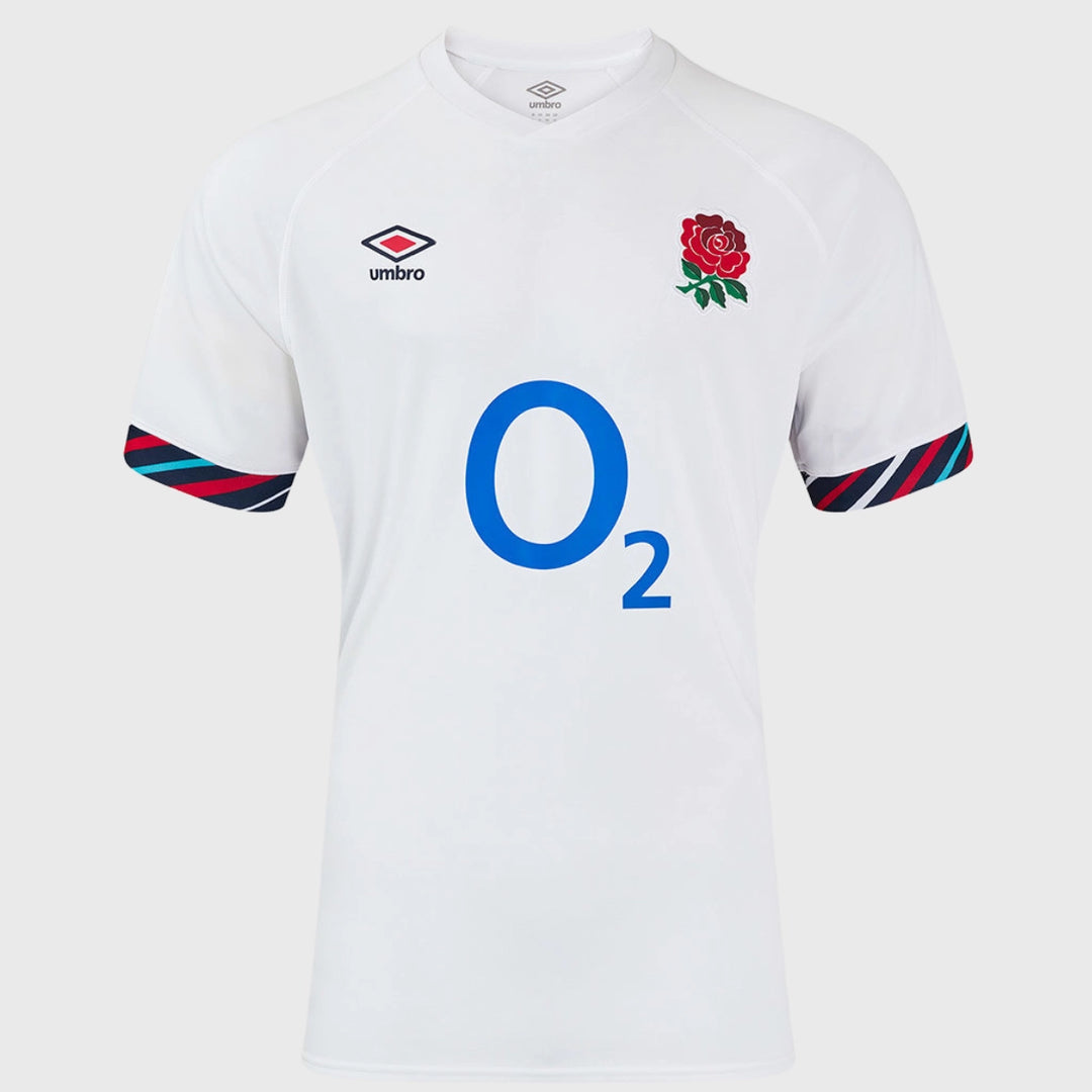 Umbro England Kid's Home Replica Rugby Shirt 2024/25 - Rugbystuff.com