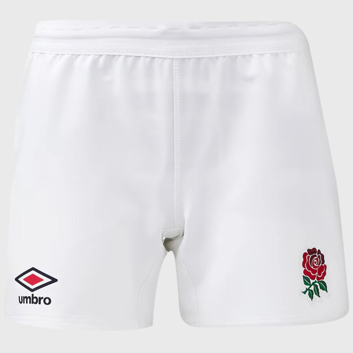 Umbro England Rugby Men's Home Replica Rugby Shorts 2024/25 - Rugbystuff.com