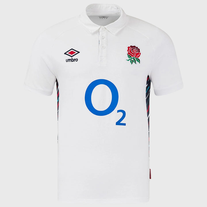 Umbro England Men's Home Classic Short Sleeve Rugby Jersey 2024/25 - Rugbystuff.com