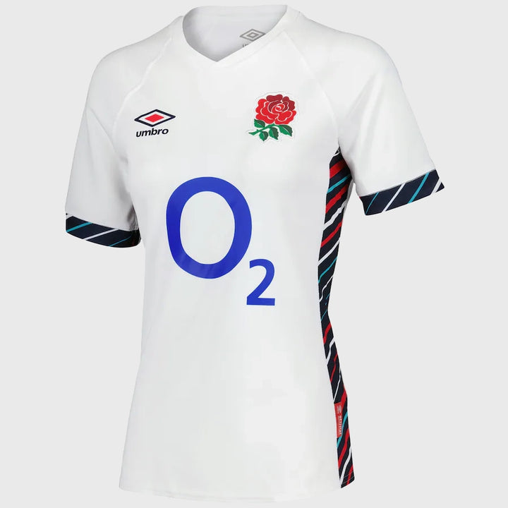 Umbro England Women's Home Replica Rugby Shirt 2024/25 - Rugbystuff.com