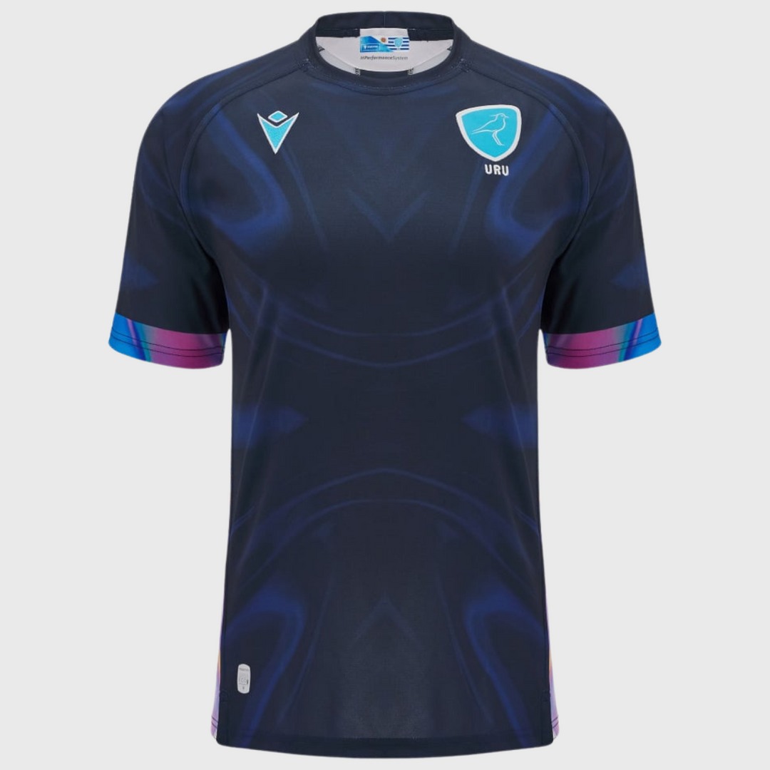 Macron Uruguay Men's Training Rugby Shirt - Rugbystuff.com