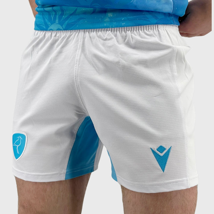 Macron Uruguay Men's Home Rugby Shorts - Rugbystuff.com