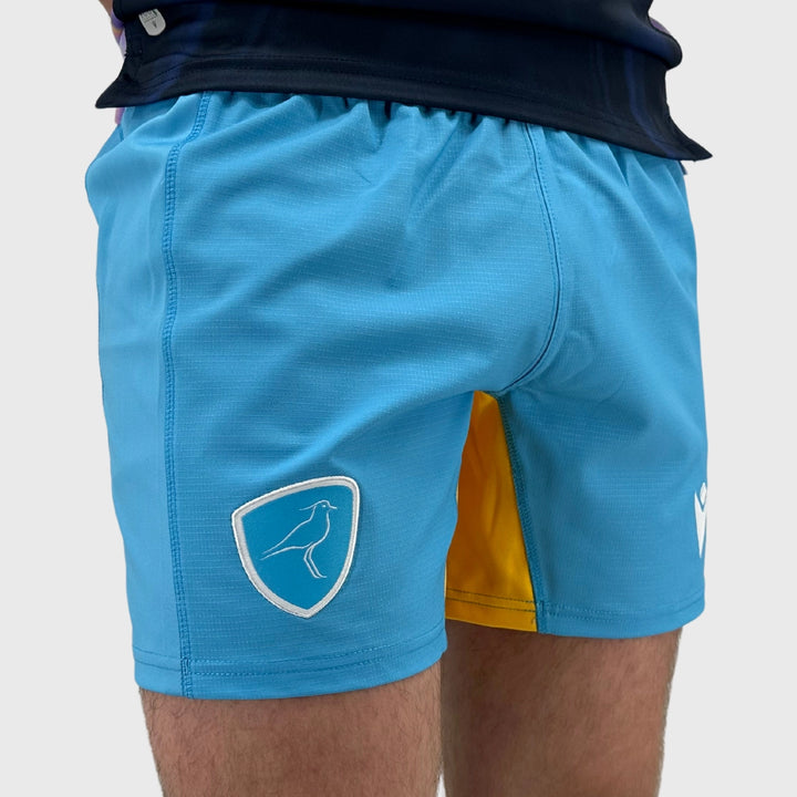 Macron Uruguay Men's Away Rugby Shorts - Rugbystuff.com