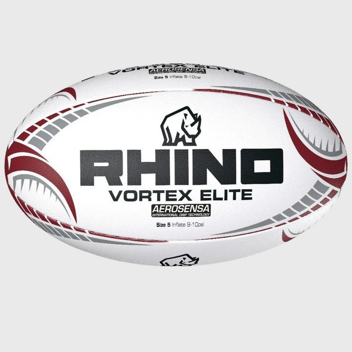 Rhino Vortex Elite Match Rugby Ball - Rugbystuff.com