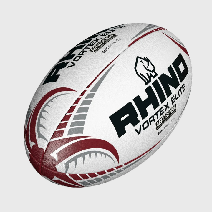 Rhino Vortex Elite Match Rugby Ball - Rugbystuff.com