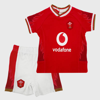 Brecrest Wales Rugby Home Baby Rugby Kit 2024/25