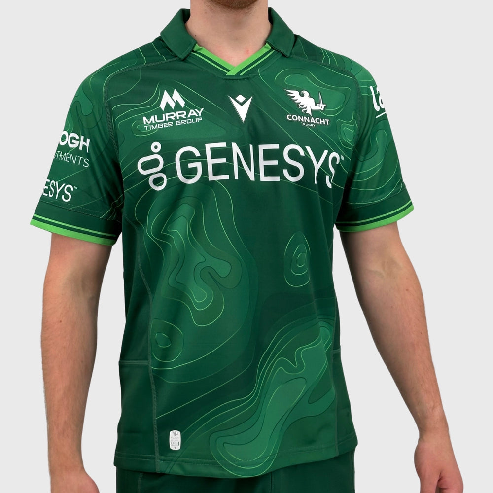 Macron Connacht Home Replica Rugby Shirt 2024/25 - Rugbystuff.com