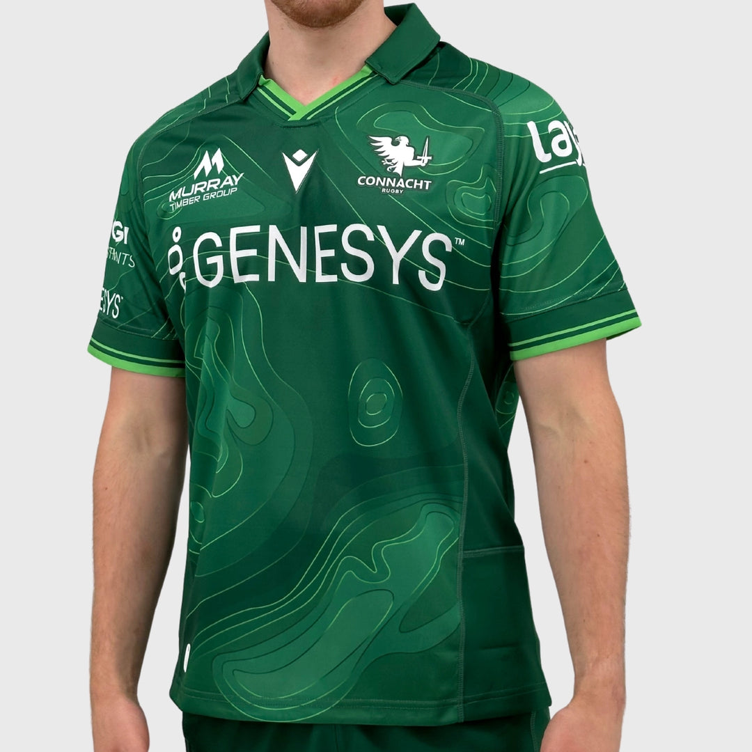 Macron Connacht Home Replica Rugby Shirt 2024/25 - Rugbystuff.com