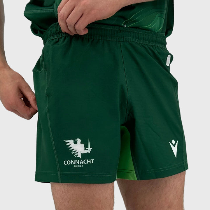 Macron Connacht Home Rugby Shorts 2024/25 - Rugbystuff.com