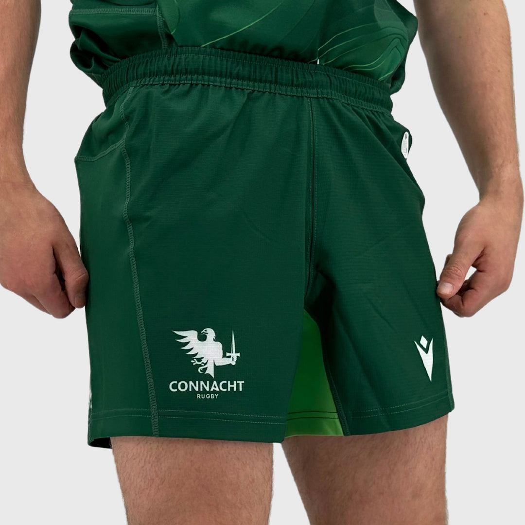 Macron Connacht Home Rugby Shorts 2024/25 - Rugbystuff.com