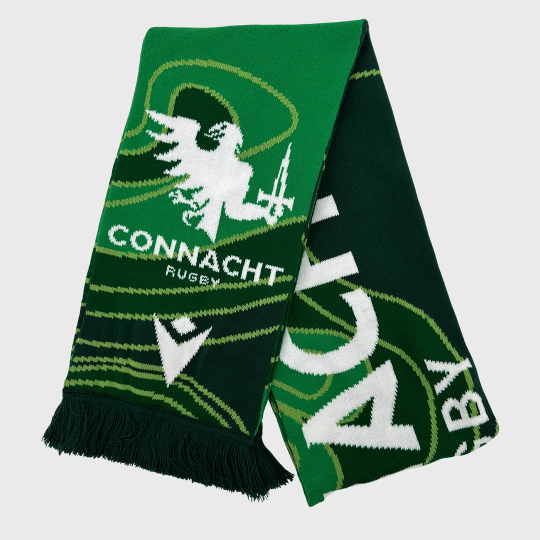 Macron Connacht Rugby Scarf Green - Rugbystuff.com