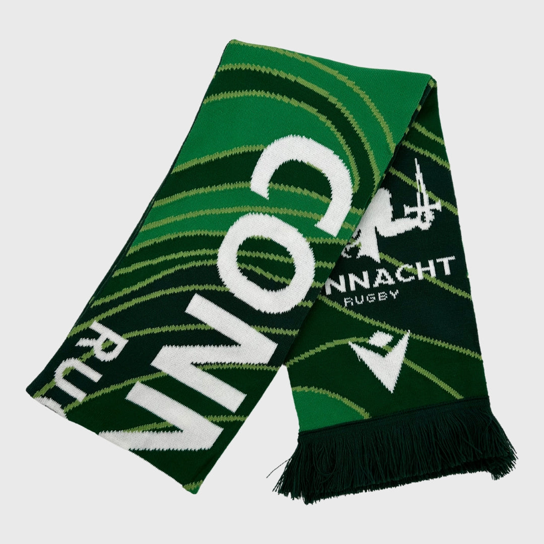 Macron Connacht Rugby Scarf Green - Rugbystuff.com