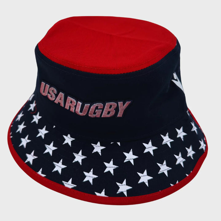 Macron USA Rugby Bucket Hat Navy - Rugbystuff.com