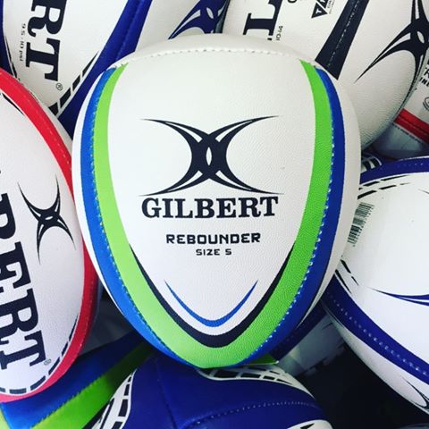 Gilbert Rebounder Reaction Training Rugby Ball