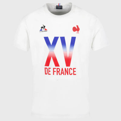 Le Coq Sportif France Rugby Fan Tee White 2023/24