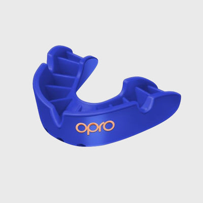 Opro Bronze Gen4 Mouthguard Blue