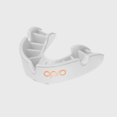 Opro Bronze Gen4 Mouthguard White