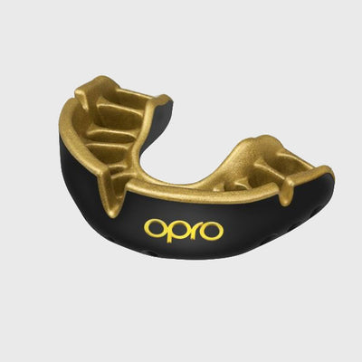 Opro Gold Mouthguard Black/Gold