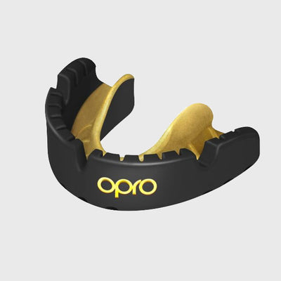 Opro Gold Braces Mouthguard Black/Gold