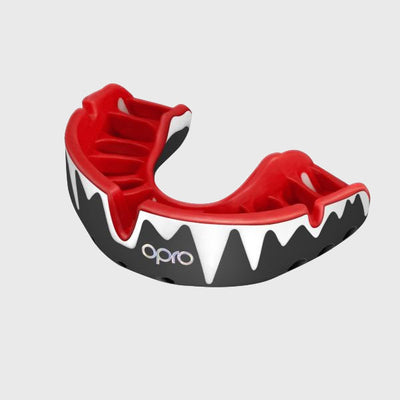 Opro Platinum Mouthguard Red/White/Black