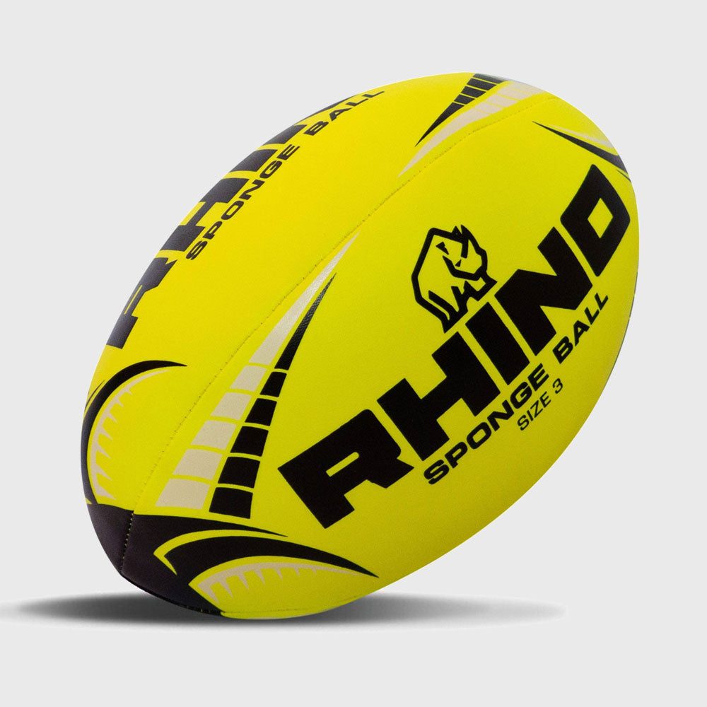 Rhino Sponge Rugby Ball | Perfect for new young rugby players ...