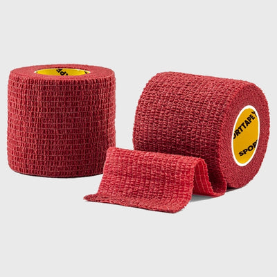 SportTape 5cm x 4.5m Sock Wrap Maroon