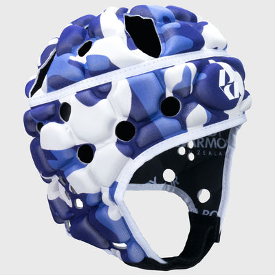 Body Armour Kid's Ventilator Rugby Headguard Navy/Sky Camo