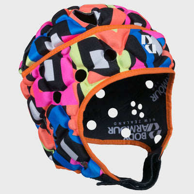 Body Armour Kid's Ventilator Rugby Headguard Neon Allsorts